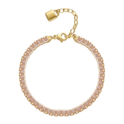 Bracciale Tennis Donna Gold Zirconi Champagn Brosway BEI059